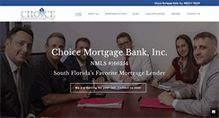 Desktop Screenshot of choicemtgbank.com